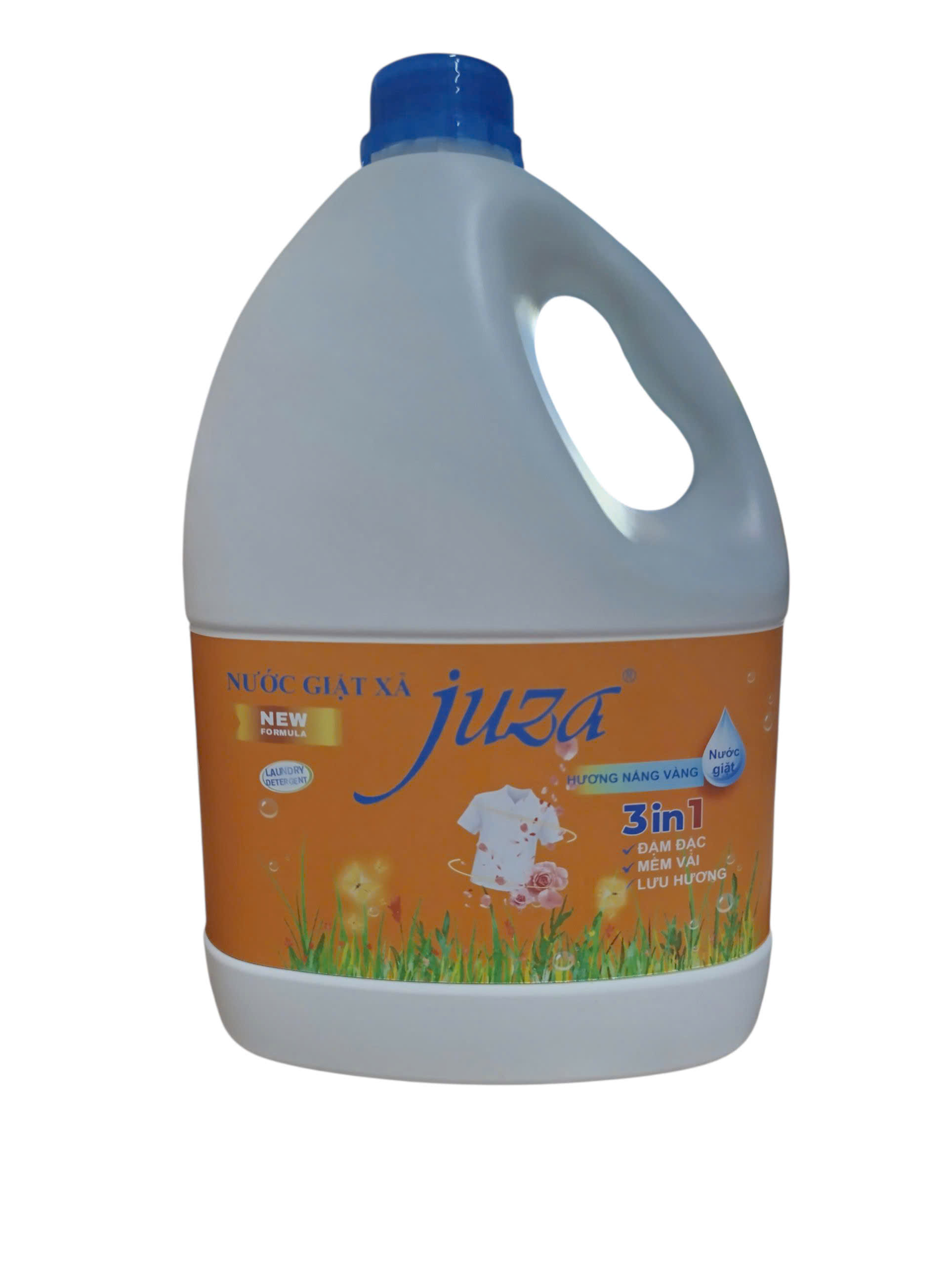NƯỚC GIẶT XẢ JUZA HƯƠNG NẮNG VÀNG 3KG